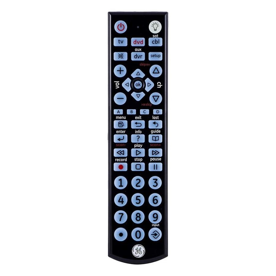 ge remote controls universal program manual
